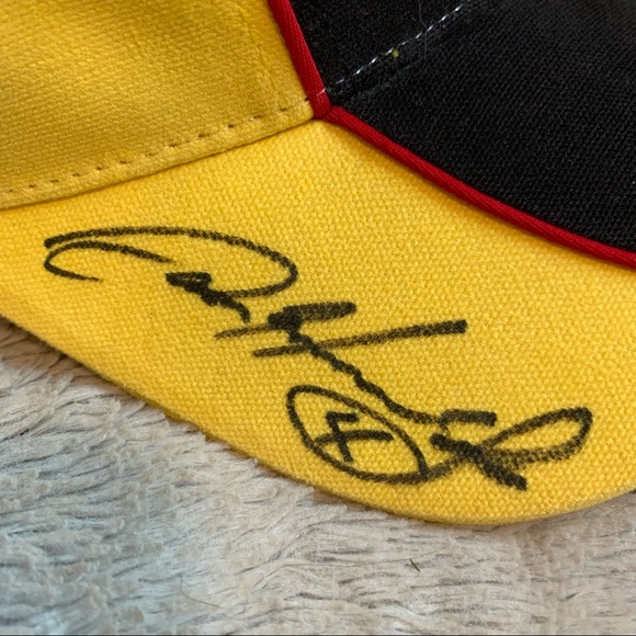 Autographed Sam Hornish Jr, Panther Racing Pennzoil Hat - Picture 3 of 11
